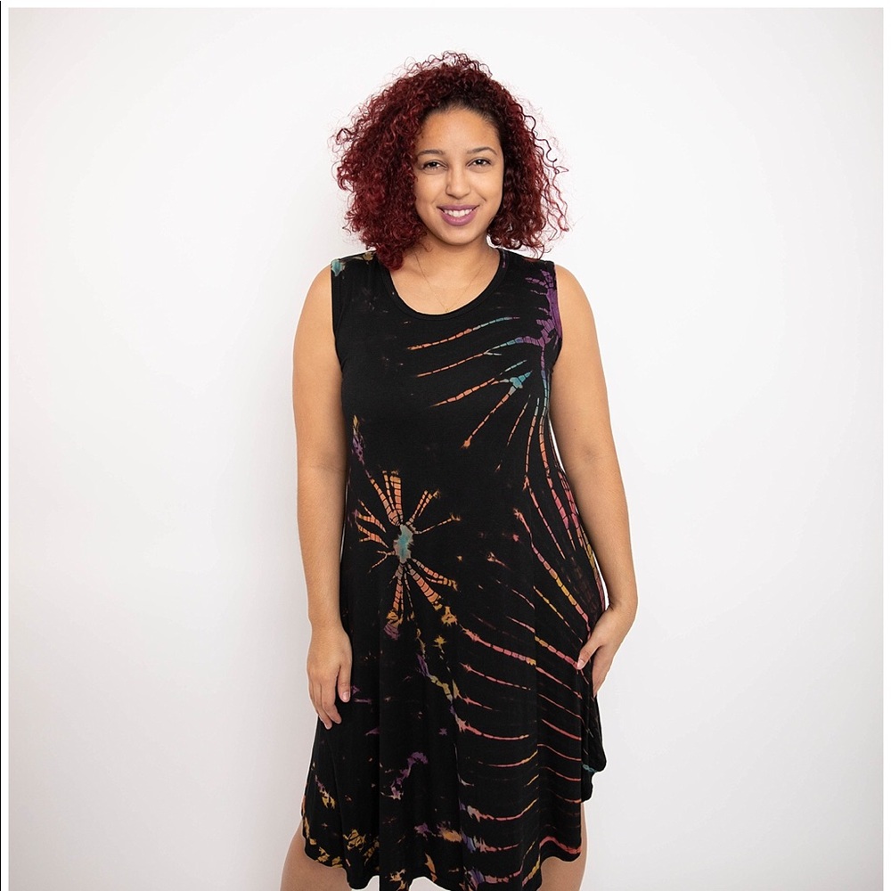 Tie dye dress